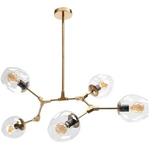 Toolight APP506-5C Pendant Lamp - Modern Gold Design Toolight APP506-5C Pendant Lamp - Modern Gold Design