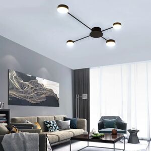 Toolight Lámpara LED App519-4C - Lámpara de techo 4-brazos negra Toolight Lámpara LED App519-4C - Lámpara de techo 4-brazos negra