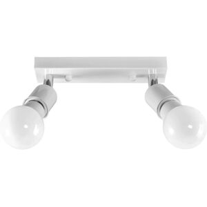 Toolight White Ceiling Lamp - 2 Points - E27 - Modern Design Toolight White Ceiling Lamp - 2 Points - E27 - Modern Design