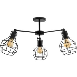 Toolight APP734-3C Pendant Lamp - Metal Black 3-Pin E27 Toolight APP734-3C Pendant Lamp - Metal Black 3-Pin E27