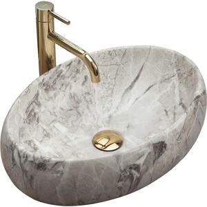 REA Linda Stone Washbasin - Ceramic Countertop Sink REA Linda Stone Washbasin - Ceramic Countertop Sink