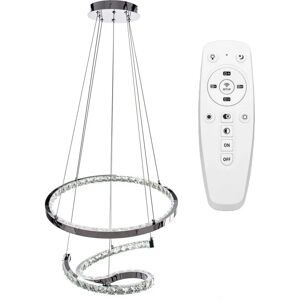 Toolight LED Lamp APP773-2CP - Adjustable Crystal Ring Ceiling Light Toolight LED Lamp APP773-2CP - Adjustable Crystal Ring Ceiling Light