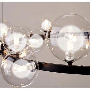 Toolight Black Pendant Light - 15 Points G9 - Adjustable Toolight Black Pendant Light - 15 Points G9 - Adjustable