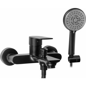 REA Mayson Black Matt Wall Bath Faucet - Bath Type REA Mayson Black Matt Wall Bath Faucet - Bath Type