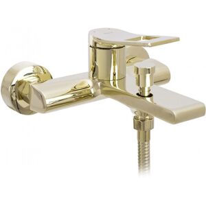 REa Soul Gold Bathtub Faucet - Wall-Mounted, Brass, Ceramic Cartridge REa Soul Gold Bathtub Faucet - Wall-Mounted, Brass, Ceramic Cartridge