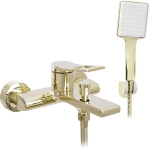 REa Soul Gold Bathtub Faucet - Wall-Mounted, Brass, Ceramic Cartridge REa Soul Gold Bathtub Faucet - Wall-Mounted, Brass, Ceramic Cartridge