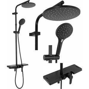 Santos Black Sprchový set - Bezpečnost a moderní design Santos Black Sprchový set - Bezpečnost a moderní design