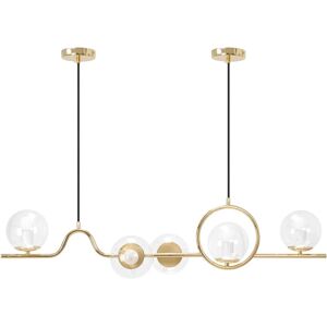 Toolight Gold Ceiling Lamp - Adjustable 5-Pt E27 - Modern Decor Toolight Gold Ceiling Lamp - Adjustable 5-Pt E27 - Modern Decor