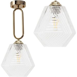 Toolight Lámpara de Techo - APP1025-1CP - Luz de Techo Dorada Toolight Lámpara de Techo - APP1025-1CP - Luz de Techo Dorada