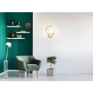 Toolight Lámpara de Pared Oro - Anillo LED 15W Toolight Lámpara de Pared Oro - Anillo LED 15W