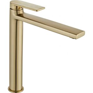 Rea Verso Brush Gold high - Bathroom Faucet Rea Verso Brush Gold high - Bathroom Faucet