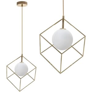 Toolight Gold Suspension Lamp - G9 Modern Light Fixture Toolight Gold Suspension Lamp - G9 Modern Light Fixture
