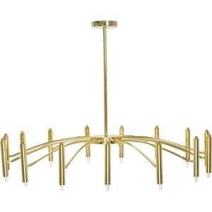 Toolight Gold 15-Light G9 Ceiling Lamp - Ceiling Light Fixture Toolight Gold 15-Light G9 Ceiling Lamp - Ceiling Light Fixture