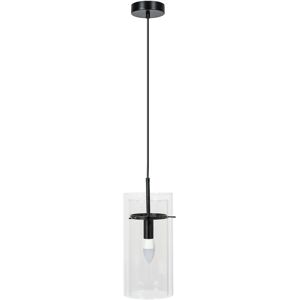 Toolight Lámpara de suspensión negra - E14 - Decoración moderna y elegante Toolight Lámpara de suspensión negra - E14 - Decoración moderna y elegante