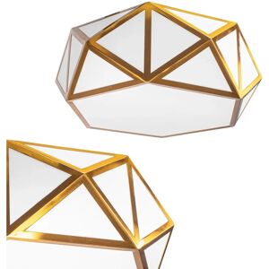 Toolight Katto Valaisin - 45cm Kulta - Moderni Tyyli - E27 Toolight Katto Valaisin - 45cm Kulta - Moderni Tyyli - E27