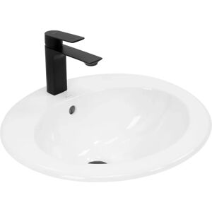 Rea Dalia Built-in Washbasin - Ceramic White Rea Dalia Built-in Washbasin - Ceramic White