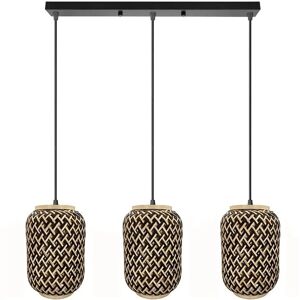 TOOLIGHT - Lámpara colgante APP1425-3CP E27 - negro TOOLIGHT - Lámpara colgante APP1425-3CP E27 - negro