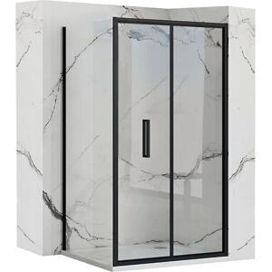 REHA - Cabina de Ducha Plegable 90x100 Negra - Cabina de Ducha REHA - Cabina de Ducha Plegable 90x100 Negra - Cabina de Ducha