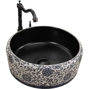 REA Florisa Negro Mate Lavabo - Lavabo REA Florisa Negro Mate Lavabo - Lavabo