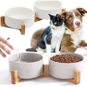 Tutumi White Pet Water and Food Bowl - Pet Water and Food Bowl Tutumi White Pet Water and Food Bowl - Pet Water and Food Bowl