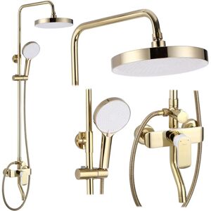 Rea Bloom White Gold Shower Set - Shower Set Rea Bloom White Gold Shower Set - Shower Set