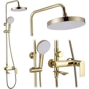 Rea Veneta Gold Shower Set - Durable, Elegant & Safe Rea Veneta Gold Shower Set - Durable, Elegant & Safe