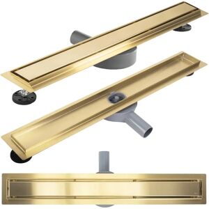 Drain linéaire NeoX Pro Or brossé - Accessoire de douche - Publicité Drain linéaire NeoX Pro Or brossé - Accessoire de douche - Publicité