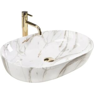 REA Cleo 61 Ceramic Sink - No Faucet Hole - 600+ mm REA Cleo 61 Ceramic Sink - No Faucet Hole - 600+ mm