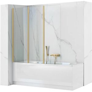 REA AGAT-3 120 Brush Gold Shower Enclosure - Shower enclosure REA AGAT-3 120 Brush Gold Shower Enclosure - Shower enclosure