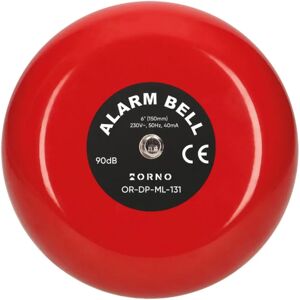 Orno ML131 Electromechanical Doorbell - 90dB, Red, 230VAC Orno ML131 Electromechanical Doorbell - 90dB, Red, 230VAC
