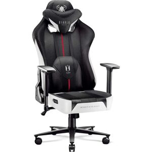 Fotel gamingowy Diablo X-PLAYER 2.0 King Size Czarny-Biały Fotel gamingowy Diablo X-PLAYER 2.0 King Size Czarny-Biały