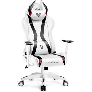 Diablo Diablo Chairs X-Horn 2.0 Rozmiar Król Biały/Czarny Krzesło gamingowe Diablo Diablo Chairs X-Horn 2.0 Rozmiar Król Biały/Czarny Krzesło gamingowe