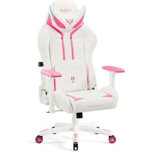 Diablo X-ray Gaming Krzesło Biurkowe - Ergonomiczne Różowe-Białe Diablo X-ray Gaming Krzesło Biurkowe - Ergonomiczne Różowe-Białe