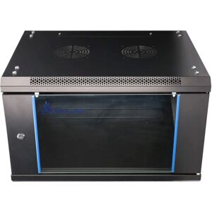 Armadio rack da parete Extralink 6U - Acciaio, Nero Armadio rack da parete Extralink 6U - Acciaio, Nero