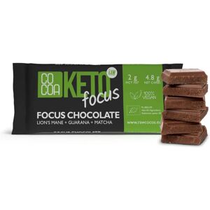 Chocolat bio Keto Focus - 40 g - Publicité Chocolat bio Keto Focus - 40 g - Publicité