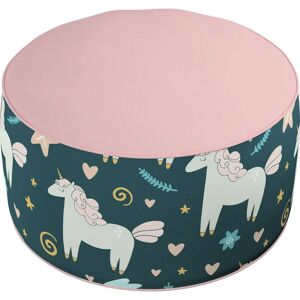 Tipi Coli Błękity i granaty - 50x25 cm - Puf - Pokój dziecięcy Tipi Coli Błękity i granaty - 50x25 cm - Puf - Pokój dziecięcy