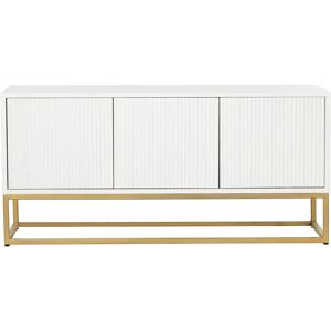 Dekoria Wavy Weiß Mahagoni Kommode - Moderner Stauraum Dekoria Wavy Weiß Mahagoni Kommode - Moderner Stauraum