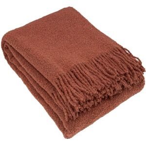 Dekoria - Pled Boucle 140x200cm - cinnamon - Throw blanket Dekoria - Pled Boucle 140x200cm - cinnamon - Throw blanket