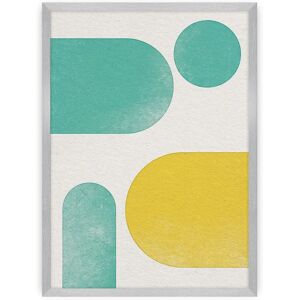 Dekoria - Abstract Shapes I - Gelb - 50x70 cm - Poster Dekoria - Abstract Shapes I - Gelb - 50x70 cm - Poster