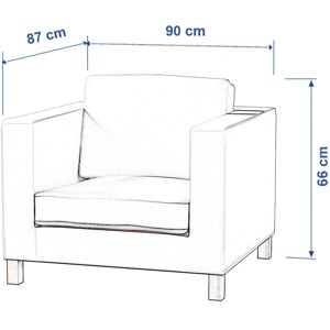 Dekoria - Karlanda - Grau - 90 x 87 x 66 cm Dekoria - Karlanda - Grau - 90 x 87 x 66 cm