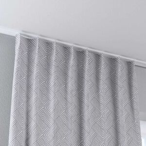 Generic - 90x100 Srebro - Flex-Hooks - Single - Zasłona Generic - 90x100 Srebro - Flex-Hooks - Single - Zasłona
