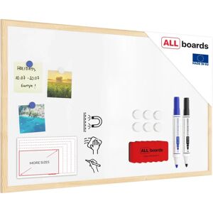 Tableau Magnétique Effaçable 80x50cm - Tableau Blanc - Publicité Tableau Magnétique Effaçable 80x50cm - Tableau Blanc - Publicité