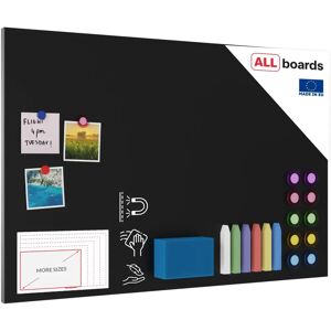 ALLboards Magnettafel 90x60cm schwarz ALLboards Magnettafel 90x60cm schwarz