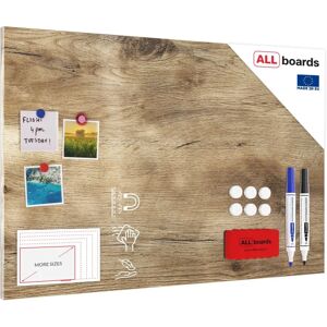 Tableau Magnétique ALLboards 90x60cm Noyau Bois - Publicité Tableau Magnétique ALLboards 90x60cm Noyau Bois - Publicité