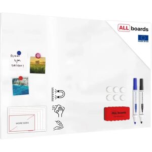 ALLboards Magnettafel 90x60cm - Magnetisch & Abwischbar ALLboards Magnettafel 90x60cm - Magnetisch & Abwischbar
