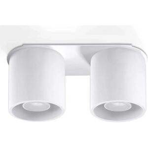 Sollux Lighting Orbis - 2 Light Surface Mounted Downlight White - Downlight Sollux Lighting Orbis - 2 Light Surface Mounted Downlight White - Downlight