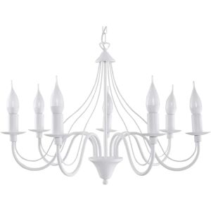 Sollux MINERWA 7-Light White Chandelier - Chandelier Sollux MINERWA 7-Light White Chandelier - Chandelier