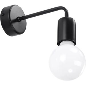 Kinkiet Sollux Lighting Duomo Czarny - 1 Światło E27 Kinkiet Sollux Lighting Duomo Czarny - 1 Światło E27