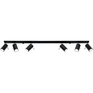 Sollux Lighting - UK Lighting Ring 6 Light Spotlight Bar Black - Lighting Ring 6 Light Spotlight Bar Sollux Lighting - UK Lighting Ring 6 Light Spotlight Bar Black - Lighting Ring 6 Light Spotlight Bar