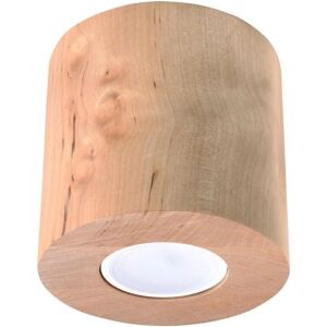 Sollux ORBIS Ceiling Light - Natural Wood - GU10 - Stylish Cylindric Shape Sollux ORBIS Ceiling Light - Natural Wood - GU10 - Stylish Cylindric Shape